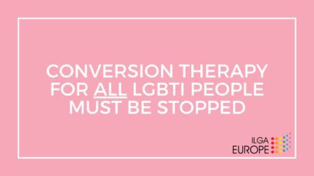 Conversion Therapy must be stopped