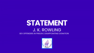 Statement: J. K. Rowling 2024