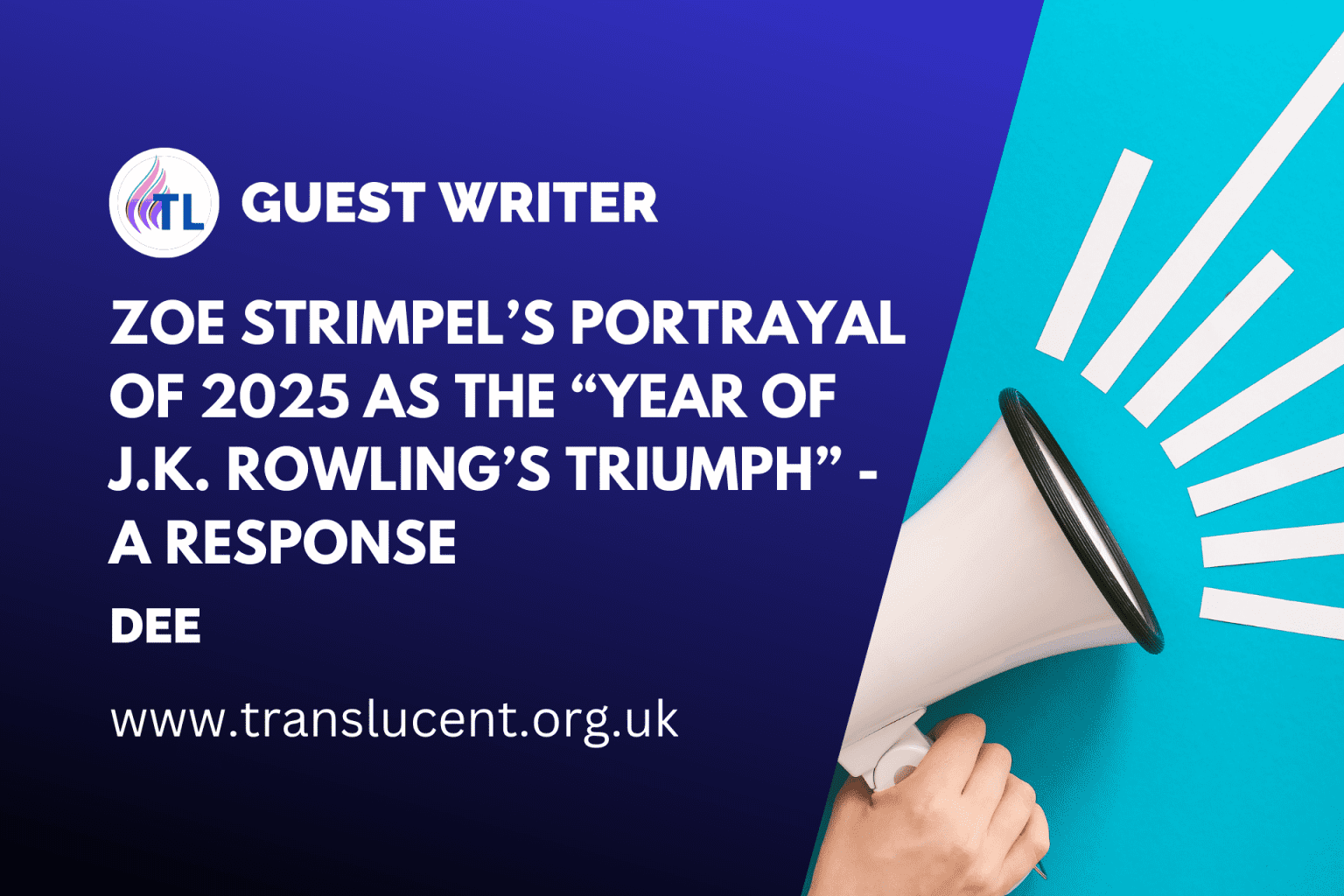 Zoe Strimpel’s portrayal of 2025 as the “year of J.K. Rowling’s triumph” - a response